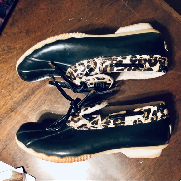 ♦️SOLD♦️Sperry Topsider Saltwater Isla Rubber Boot - Picture 6 of 8